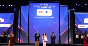 SHB được vinh danh 'Top 50 doanh nghiệp xuất sắc nhất Việt Nam'