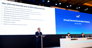 ĐHĐCĐ VIB: Quý đầu năm, tăng trưởng tín dụng đạt 1%