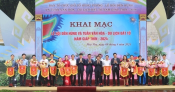 Phú Thọ Khai mạc Lễ hội Đền Hùng 2024
