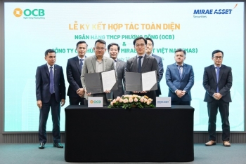 OCB và Chứng khoán Mirae Asset ký hợp tác toàn diện