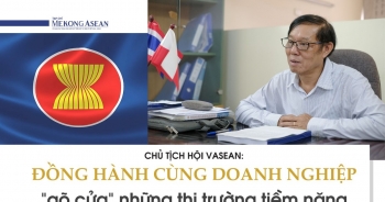 Chủ tịch Hội VASEAN: Đồng hành cùng doanh nghiệp 'gõ cửa' những thị trường tiềm năng