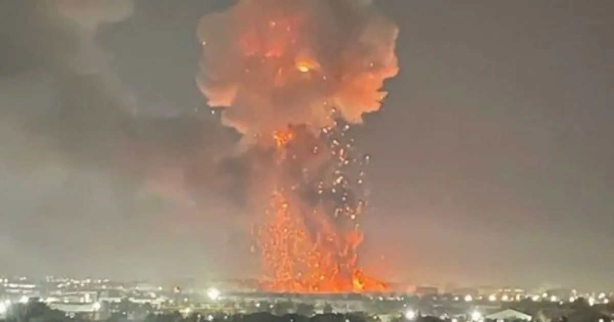 Nổ lớn gây rung chuyển thủ đô Uzbekistan